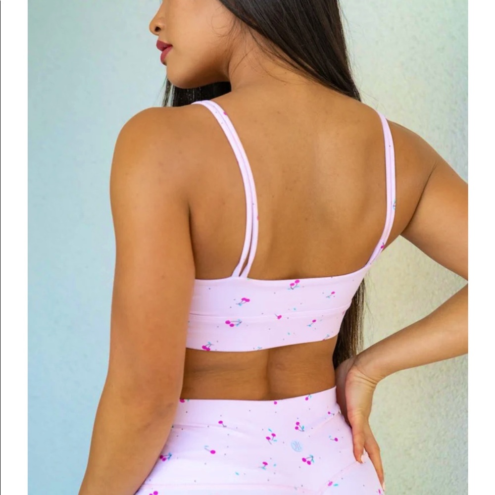 Cherry sports bra & legging set
